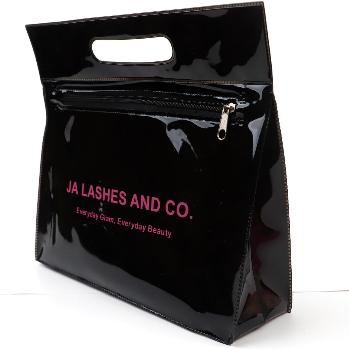 Jelly Luxe Bag - JA LASHES & CO - DIY Cluster Lash / Make Up Bag With Zip