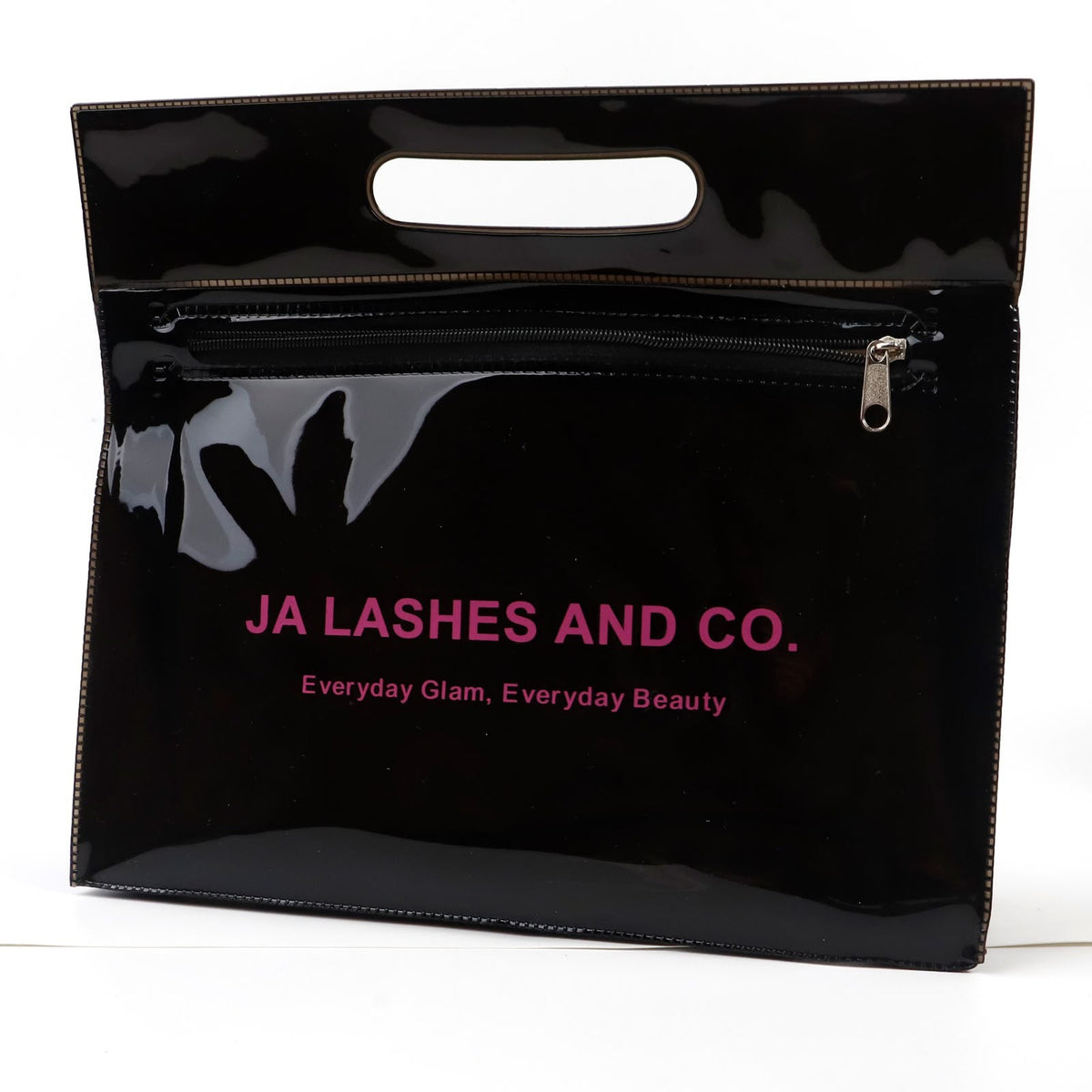 Jelly Luxe Bag - JA LASHES & CO - DIY Cluster Lash / Make Up Bag With Zip
